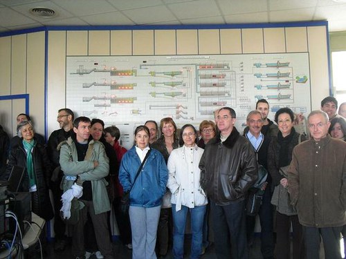 Imatge de la notícia Una seixantena de persones participen en la visita a l'Estació Depuradora de Lleida