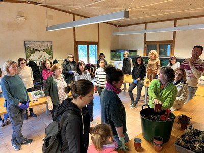 Una setantena de persones participen al primer taller de la Xarxa de Balcons Verds de Lleida