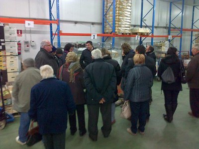 Una vintena de professionals de l'Horta de Lleida aprenen noves formes de producció i comercialització dels productes agraris a Navarra