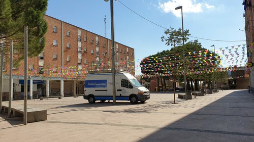 Imatge de la notícia Unitat mòbil de control de la contaminació atmosfèrica al Secà de Sant Pere 