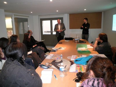 Universitaris de Toulouse visiten l'Ajuntament de Lleida