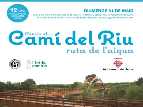 Imatge de la notícia Vine a conèixer el Camí del Riu Ruta de l’Aigua 