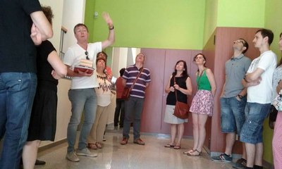 Visita guiada a la casa bioclimàtica de fusta del carrer Cavallers